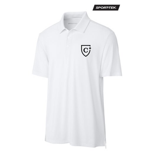 NEW CAPELLA Sport-Tek® Versa Polo - White