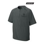 NEW CAPELLA Sport-Tek® Youth Repeat 1/2-Zip Short Sleeve Jacket - Iron Grey