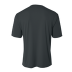NEW CAPELLA A4 Youth Cooling Performance Short Sleeve Tee - Black