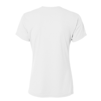 NEW CAPELLA A4 Women’s Cooling Performance Short Sleeve Tee - White