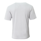 NEW CAPELLA A4 Softek Short Sleeve Tee - Silver