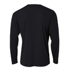 NEW CAPELLA A4 Youth Cooling Performance Long Sleeve Tee - Black