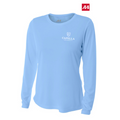 NEW CAPELLA A4 Women’s Cooling Performance Long Sleeve Tee - Light Blue