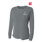 NEW CAPELLA A4 Women’s Cooling Performance Long Sleeve Tee - Graphite