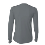 NEW CAPELLA A4 Women’s Cooling Performance Long Sleeve Tee - Graphite