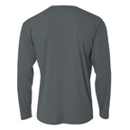 NEW CAPELLA A4 Cooling Performance Long Sleeve Tee - Graphite