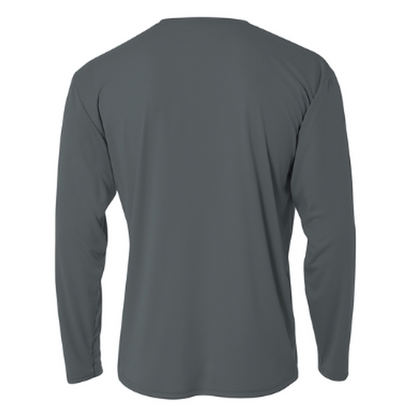 NEW CAPELLA A4 Cooling Performance Long Sleeve Tee - Graphite