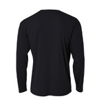 NEW CAPELLA A4 Cooling Performance Long Sleeve Tee - Black