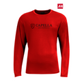 NEW CAPELLA A4 AirFlex Long Sleeve Tee - Scarlet