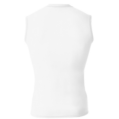 NEW CAPELLA A4 Compression Muscle Tee - White