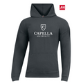 NEW CAPELLA A4 Softek Long Sleeve Hooded Tee - Graphite