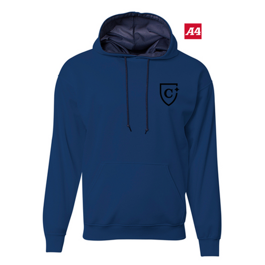 NEW CAPELLA A4 Sprint Tech Fleece Hoodie - Navy