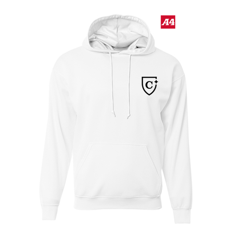 NEW CAPELLA A4 Sprint Tech Fleece Hoodie - White