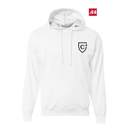 NEW CAPELLA A4 Sprint Tech Fleece Hoodie - White