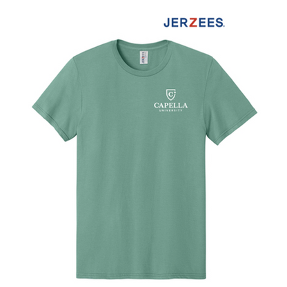 NEW CAPELLA Jerzees Ultimate™ Unisex Ring Spun T-Shirt - Sage