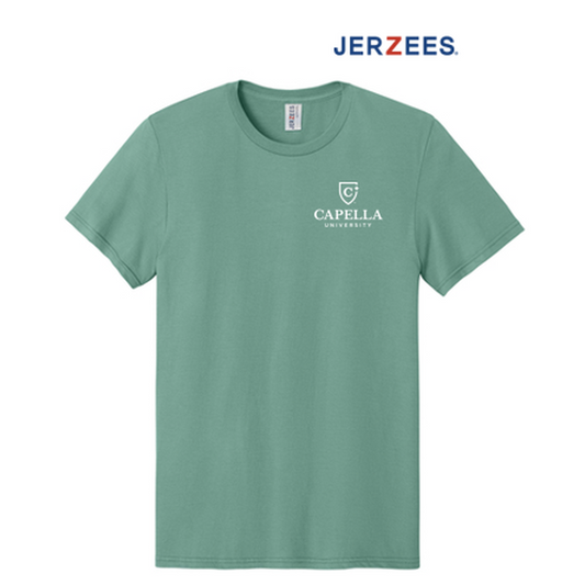 NEW CAPELLA Jerzees Ultimate™ Unisex Ring Spun T-Shirt - Sage