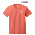 NEW CAPELLA Jerzees Ultimate™ Unisex Ring Spun T-Shirt - Sunset Coral