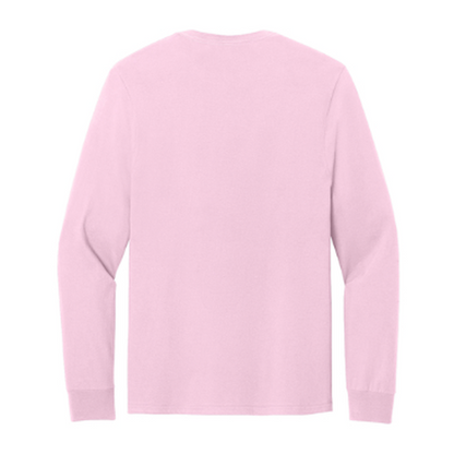 NEW CAPELLA Jerzees Classics® Unisex Cotton Long Sleeve T-Shirt - Classic Pink