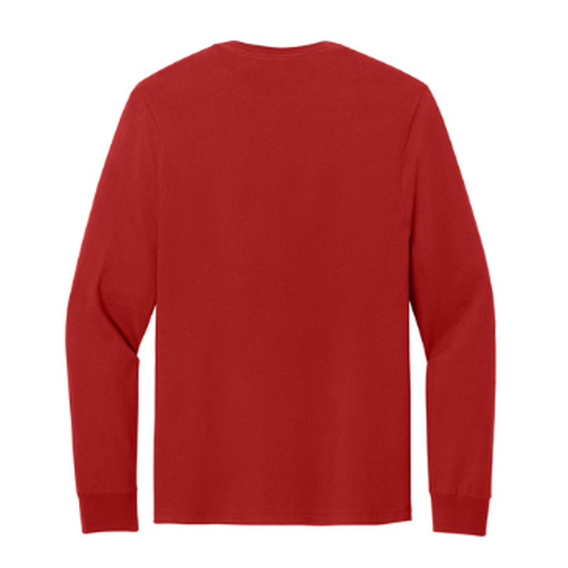 NEW CAPELLA Jerzees Classics® Unisex Cotton Long Sleeve T-Shirt - True Red