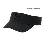 NEW CAPELLA Port Authority® Poly Visor - Black