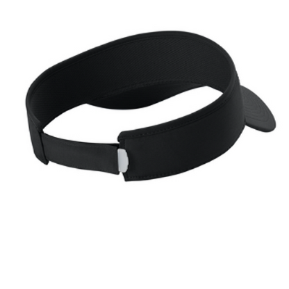 NEW CAPELLA Port Authority® Poly Visor - Black