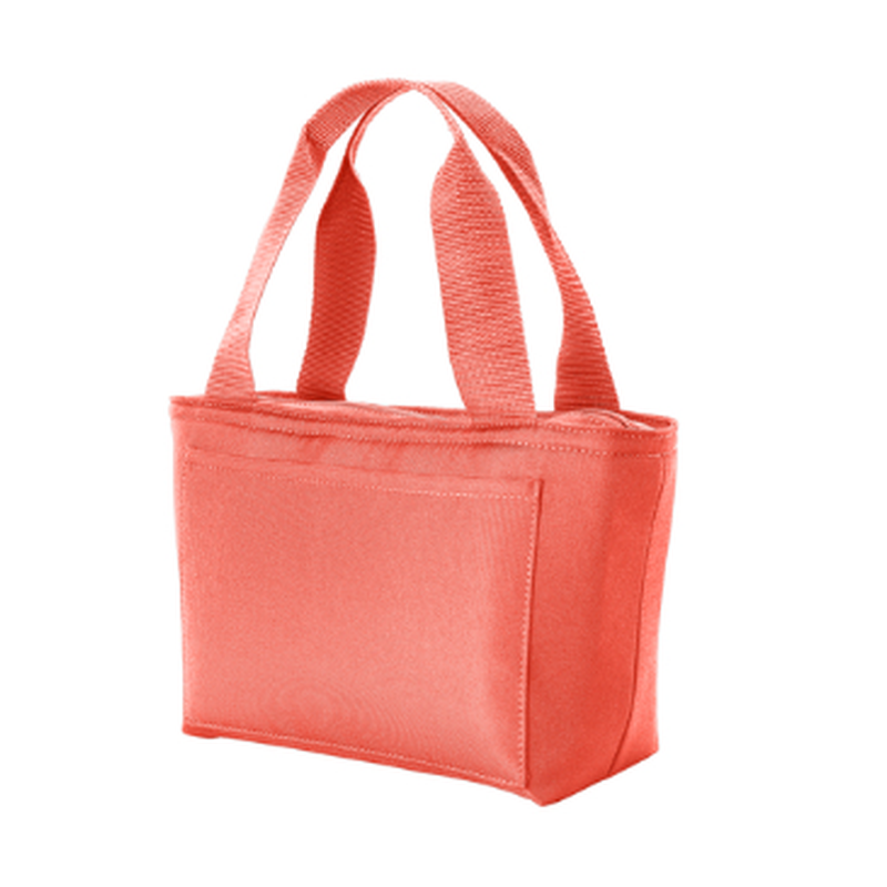 NEW CAPELLA Port Authority® Insulated Lunch Tote - Coral Splash