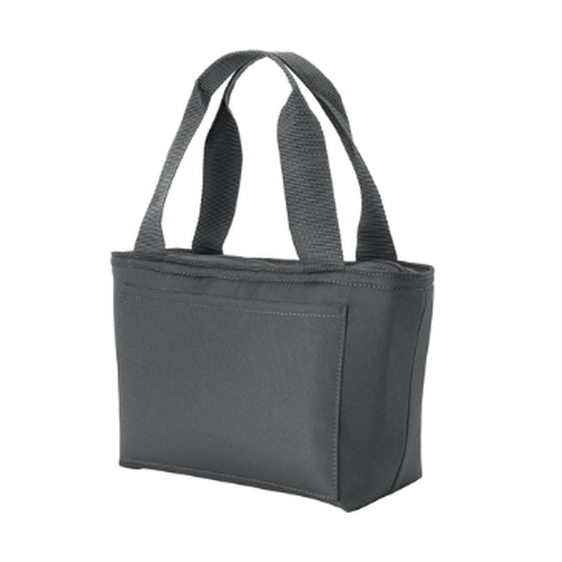 NEW CAPELLA Port Authority® Insulated Lunch Tote - Grey Steel