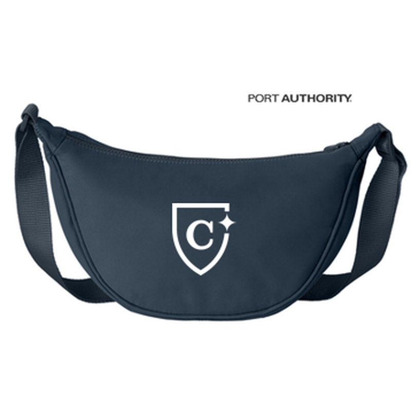 NEW CAPELLA Port Authority® Matte Crossbody - River Blue Navy