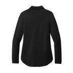 NEW CAPELLA Port Authority® Women’s Luxe Knit Button Tunic - Black