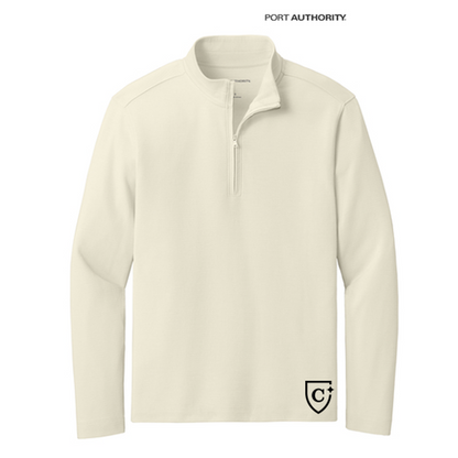 NEW CAPELLA Port Authority® Breakwater 1/4-Zip Pullover - Parchment