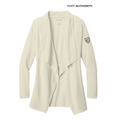 NEW CAPELLA Port Authority® Women’s Breakwater Open Cardigan - Parchment