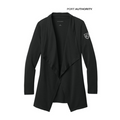 NEW CAPELLA Port Authority® Women’s Breakwater Open Cardigan - Deep Black