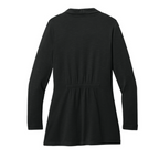 NEW CAPELLA Port Authority® Women’s Breakwater Open Cardigan - Deep Black