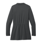 NEW CAPELLA Port Authority® Women’s Breakwater Open Cardigan - Grey Steel