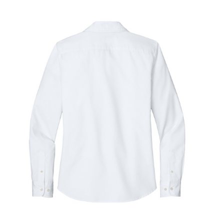 NEW CAPELLA Port Authority® Women’s Long Sleeve Nailhead Easy Care Shirt - White