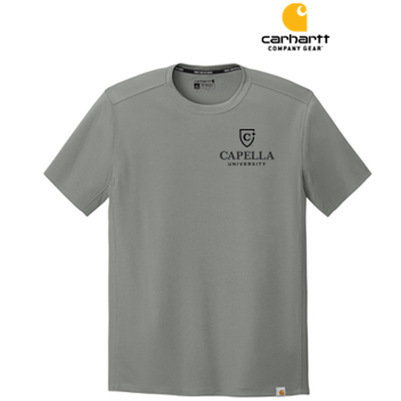 NEW CAPELLA Carhartt Force® Sun Defender™ Short Sleeve T-Shirt - Asphalt Grey