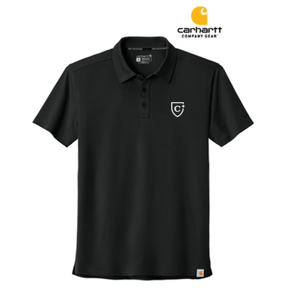 NEW CAPELLA Carhartt Force® Sun Defender™ Polo - Black