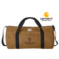 NEW CAPELLA Carhartt® Canvas Packable Duffel with Pouch - Carhartt Brown