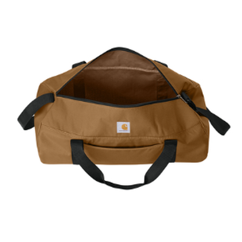 NEW CAPELLA Carhartt® Canvas Packable Duffel with Pouch - Carhartt Brown