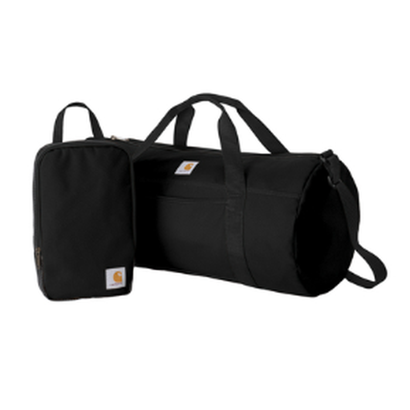 NEW CAPELLA Carhartt® Canvas Packable Duffel with Pouch - Black