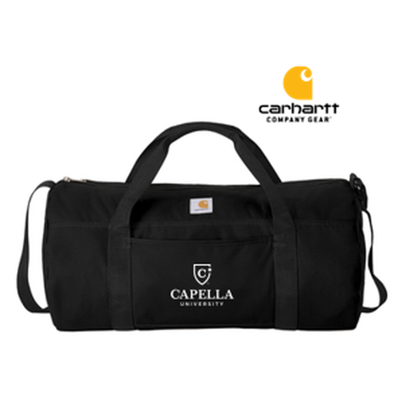 NEW CAPELLA Carhartt® Canvas Packable Duffel with Pouch - Black