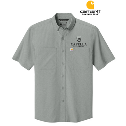NEW CAPELLA Carhartt Force® Sun Defender™ Short Sleeve Shirt - Steel