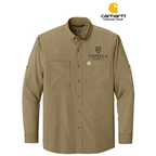NEW CAPELLA Carhartt Force® Sun Defender™ Long Sleeve Shirt - Dark Khaki