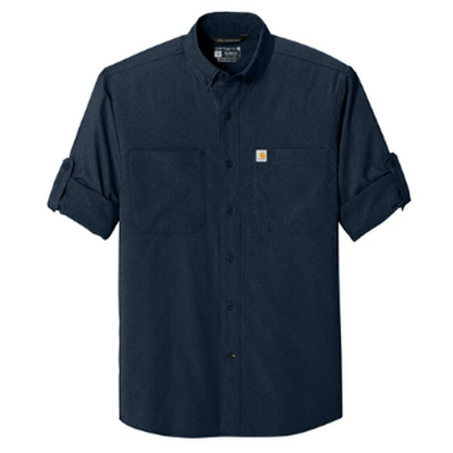 NEW CAPELLA Carhartt Force® Sun Defender™ Long Sleeve Shirt - Navy