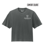 NEW CAPELLA Comfort Colors® Women’s Heavyweight Boxy Tee - Pepper