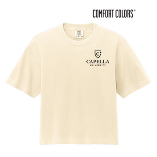 NEW CAPELLA Comfort Colors® Women’s Heavyweight Boxy Tee - Ivory