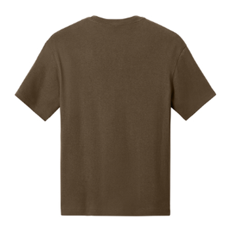 NEW CAPELLA Hanes® Beefy-T® Retro Street Tee (5-in logo) - Army Brown