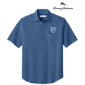NEW CAPELLA Tommy Bahama® Sandy Point Short Sleeve Shirt (1.5-in logo) - Classic Blue