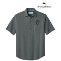NEW CAPELLA Tommy Bahama® Sandy Point Short Sleeve Shirt (1.5-in logo) - Coal