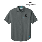 NEW CAPELLA Tommy Bahama® Sandy Point Short Sleeve Shirt (1.5-in logo) - Coal